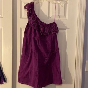 Lane Bryant one shoulder dress